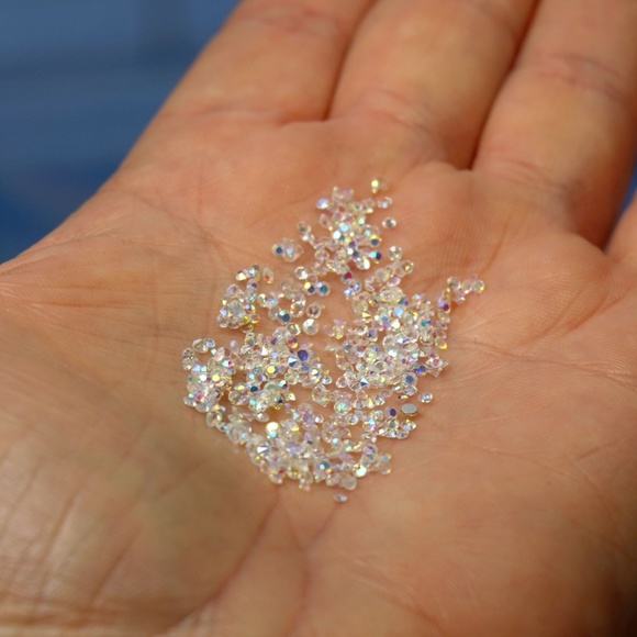 1000 PREMIUM AB CRYSTALS FOR NAILS SMALL GIFT FOR WOMEN - Picture 8 of 8